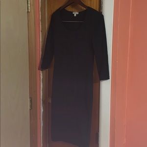 Black long dress